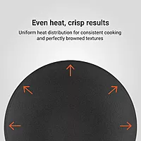Stahl Blacksmith Signature Tawa | Cast Iron Pan for Dosas, Pancakes, Chilas, and More | Pre-Seasoned, Induction & Gas Compatible | Acacia Wood Handle