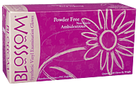 Blossom Powder-Free Latex Examination Gloves pH 5.5