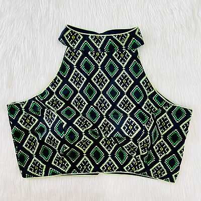 Halter Neck Blouse with cotton lining-6