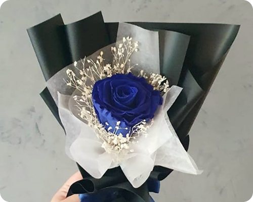 Midnight Elegance (Black & Royal Blue)