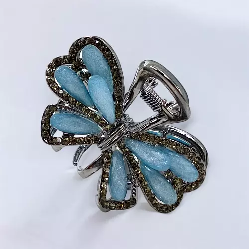 Blue Crystal Butterfly Claw