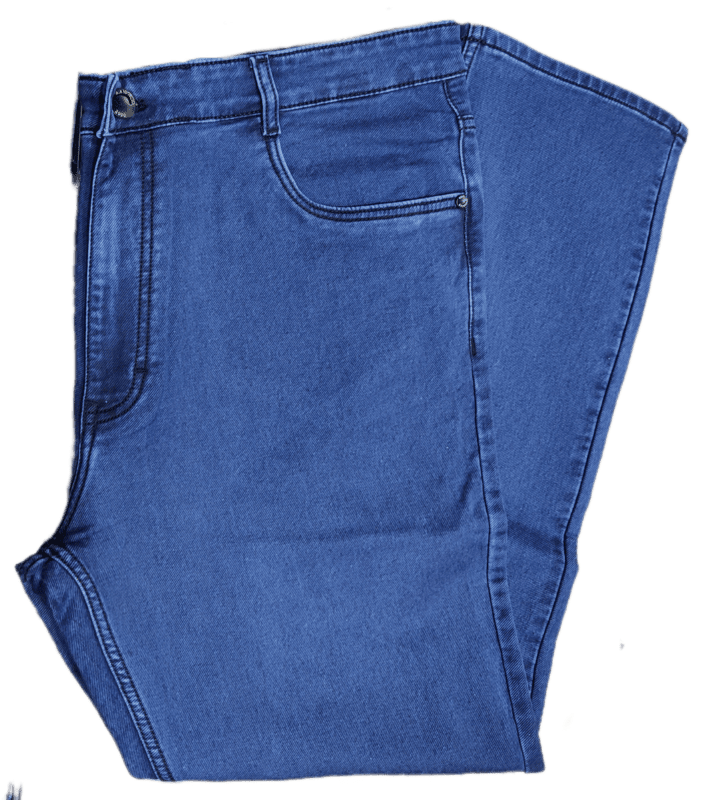 Blue Plain Jeans