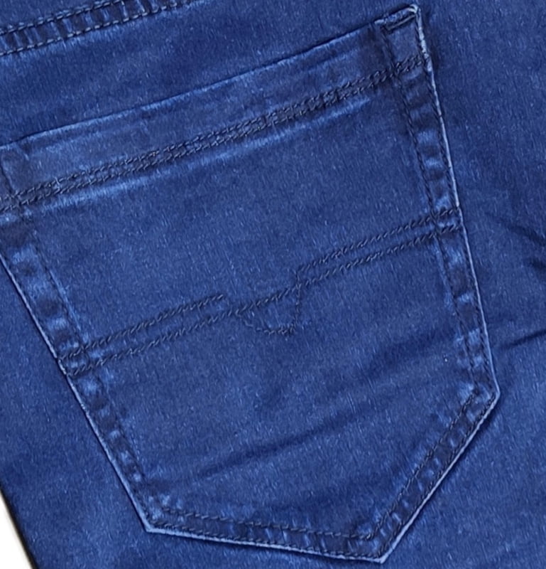 Blue Plain Jeans