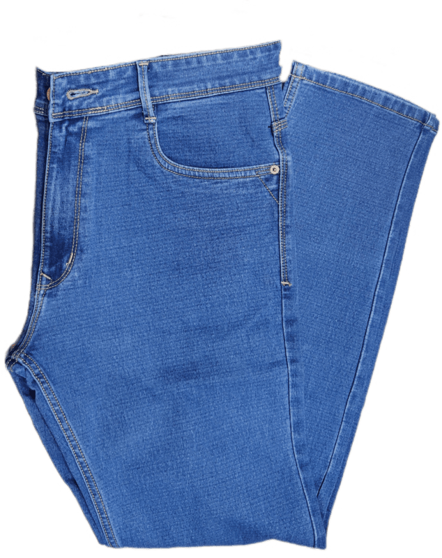 Blue Plain Jeans