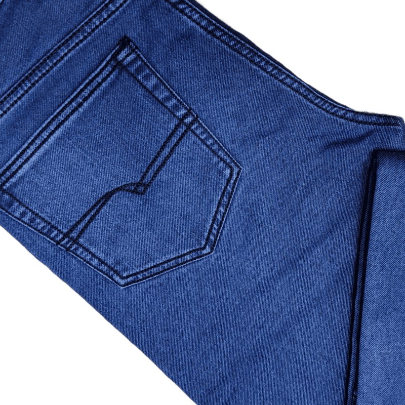 Blue Plain Jeans