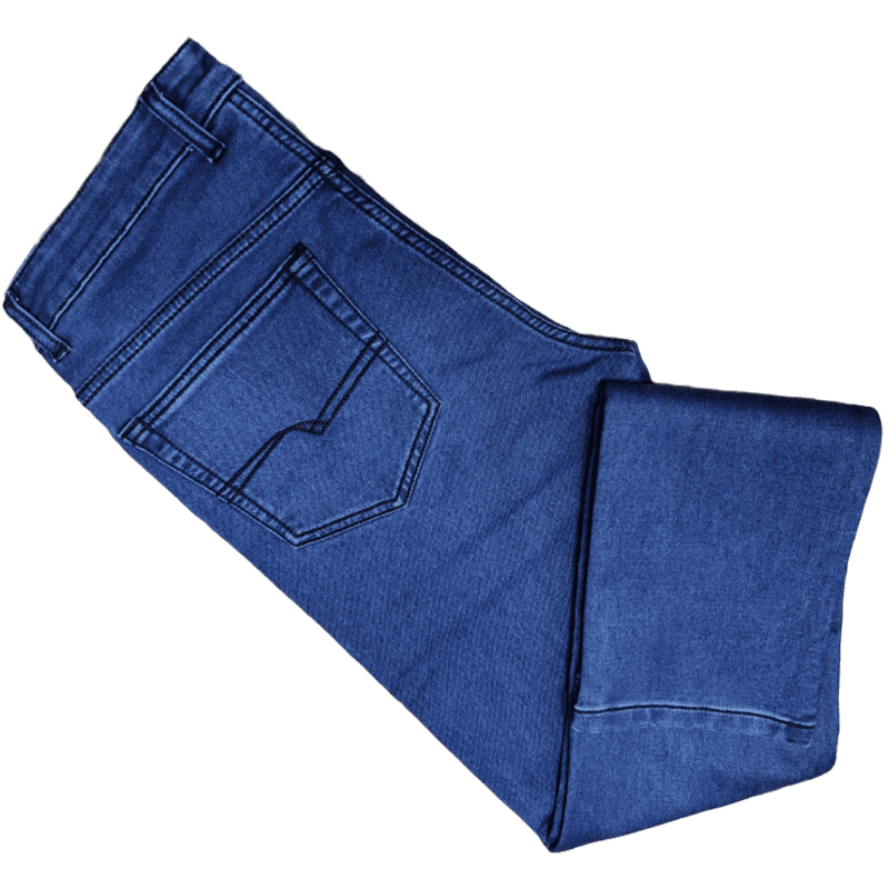 Blue Plain Jeans