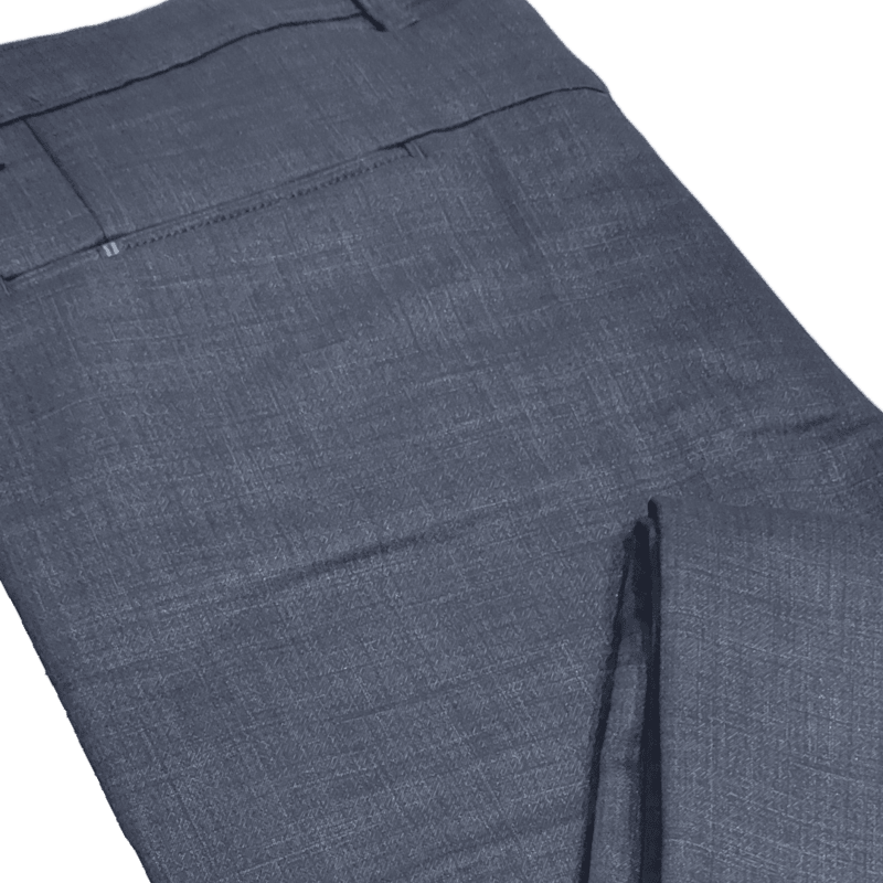 Blue Self Design Pant