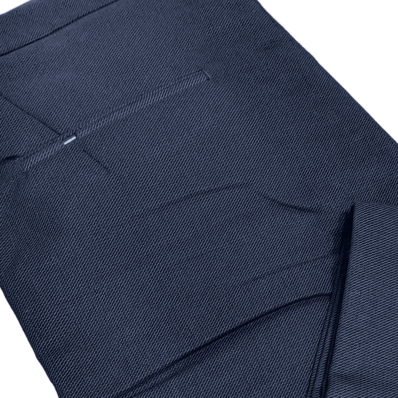 Blue Self Design Pant