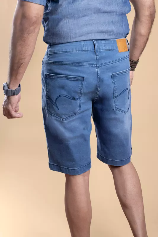 Men's Denim Shorts - Navy