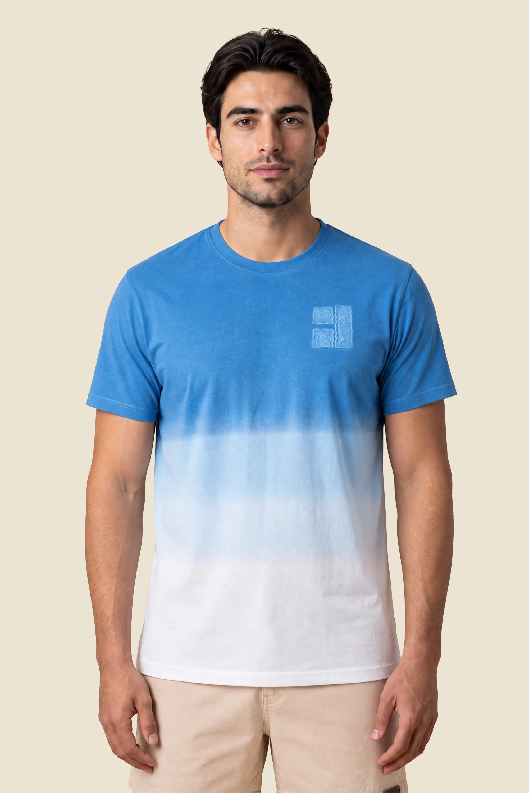 Men's Ombre Dip Dye Tshirt