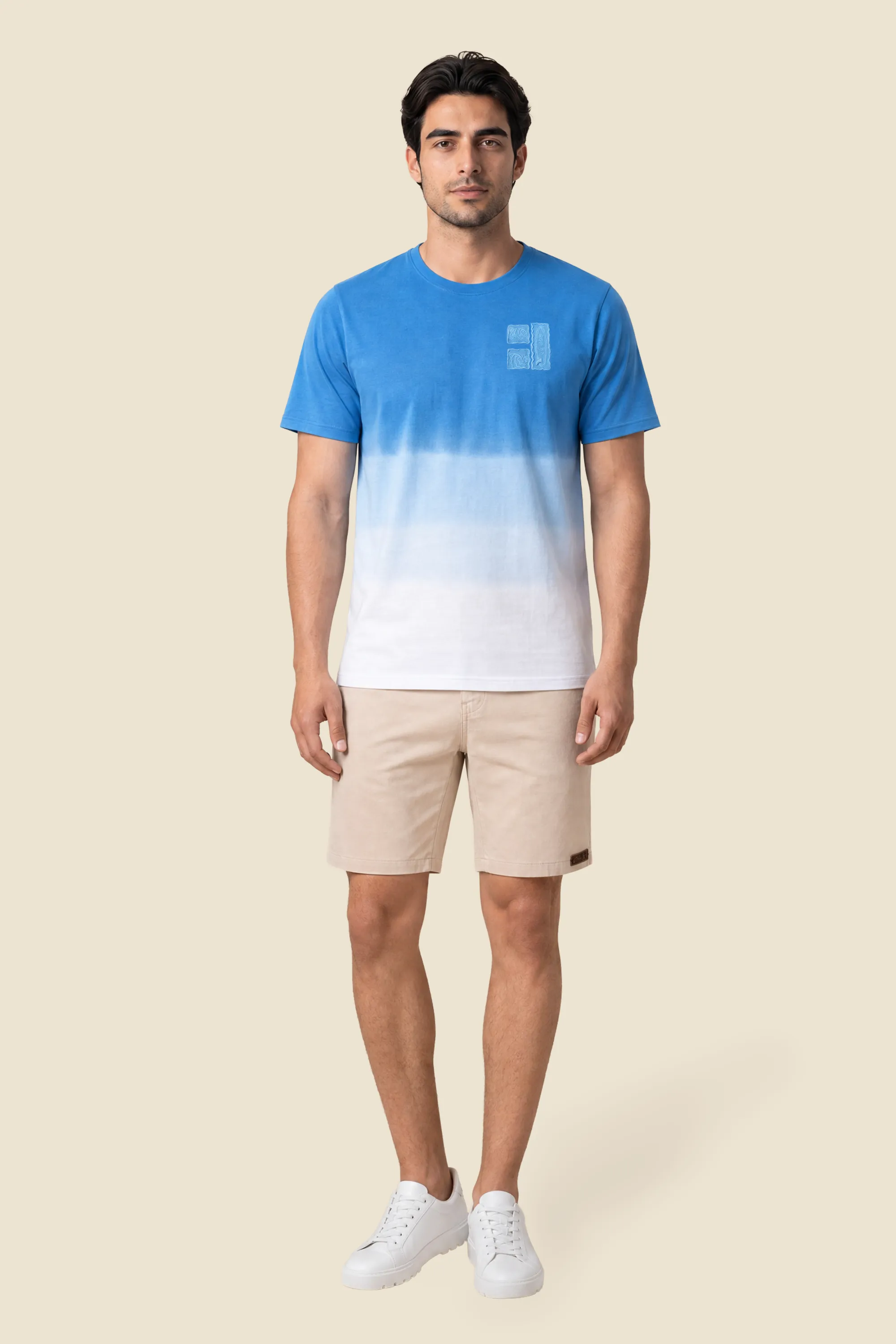 Men's Ombre Dip Dye Tshirt