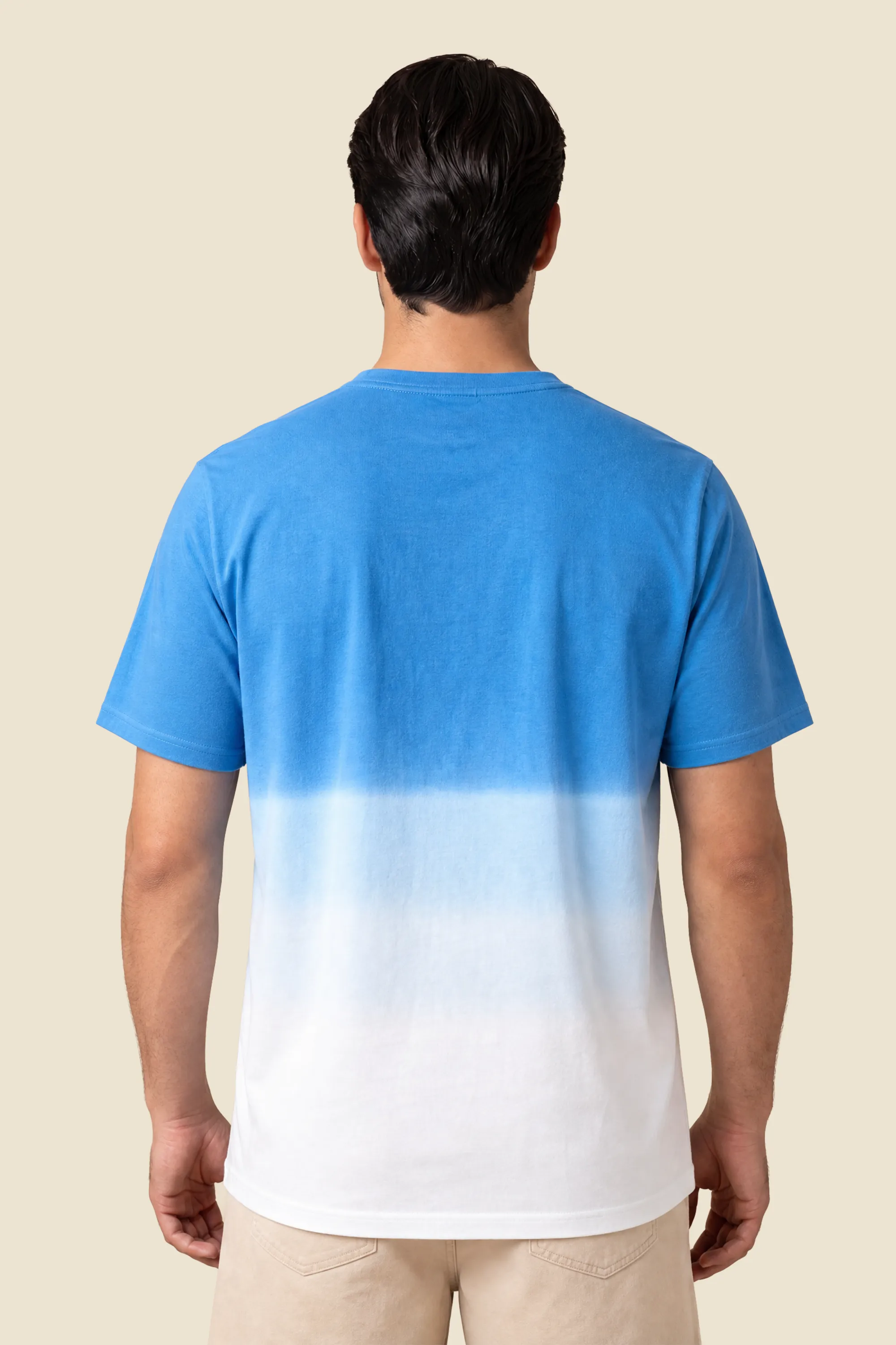 Men's Ombre Dip Dye Tshirt