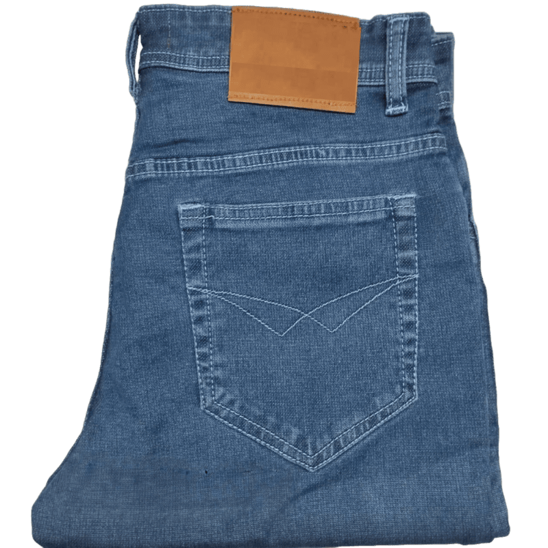 Blue Plain Jeans