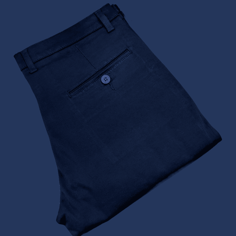 BLUE PLAIN PANT