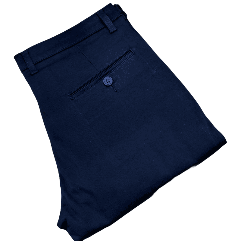 BLUE PLAIN PANT
