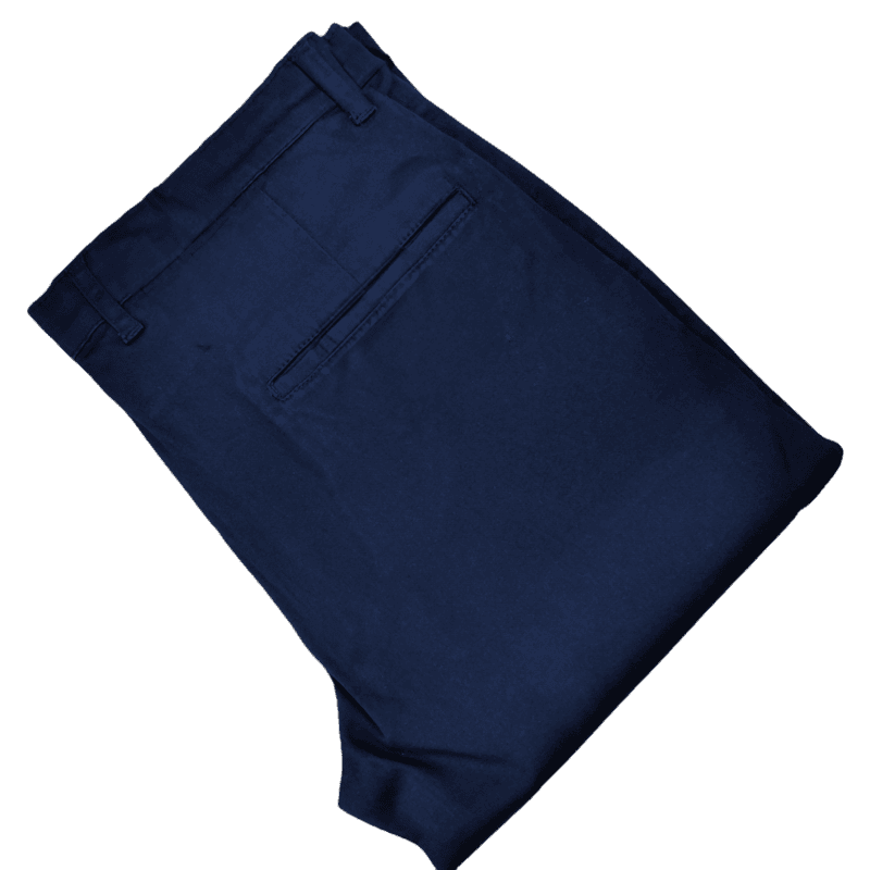 BLUE PLAIN PANT