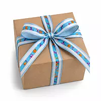 Blue Pastel Pops Ribbon