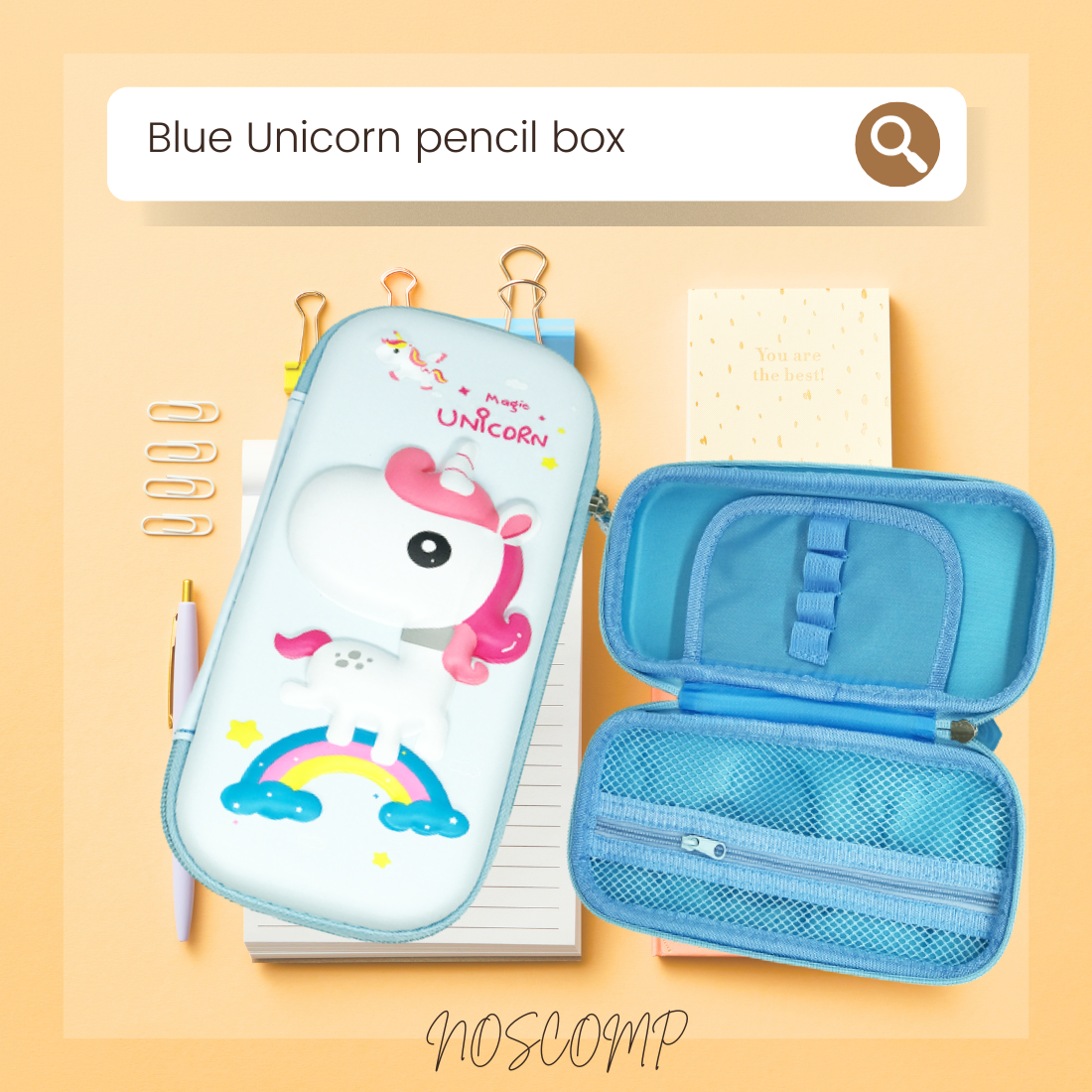 Nature Art EVA Pencil Box Multipurpose Organizer