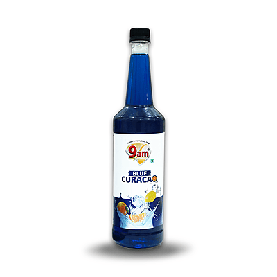 9am - Blue Curacoa Syrup 750 ML