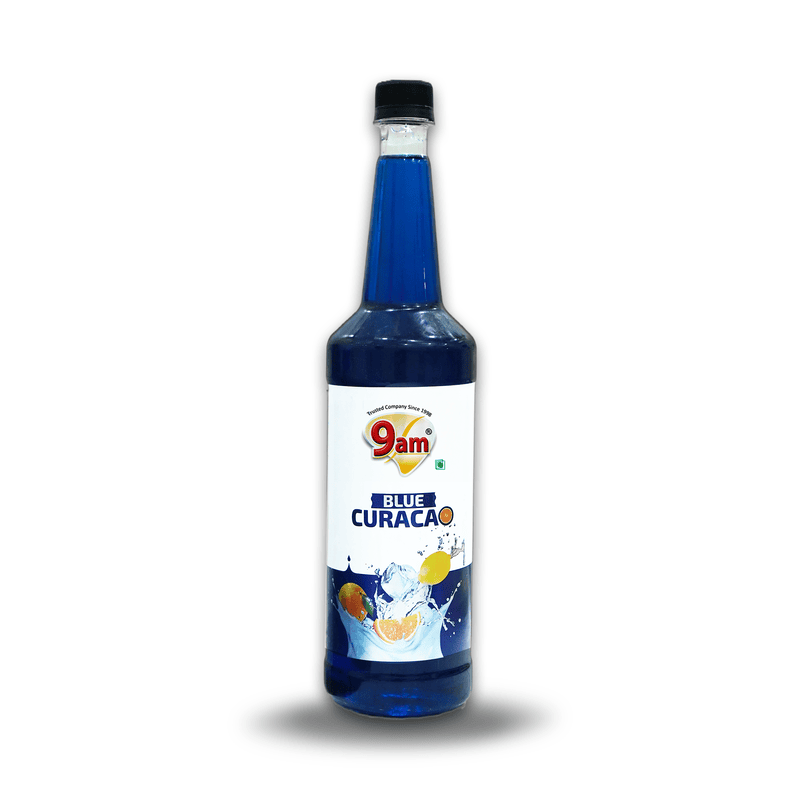 9am - Blue Curacoa Syrup 750 ML