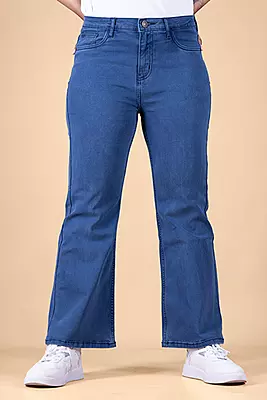 Women's Bootcut Denim Pant - Medium Navy