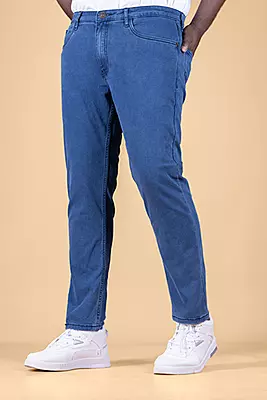 Men's Straight Fit Denim Pant - Medium Navy