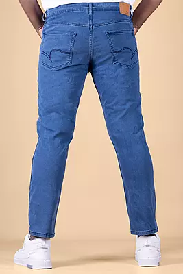Men's Straight Fit Denim Pant - Medium Navy