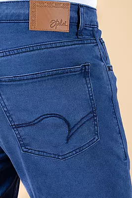 Men's Straight Fit Denim Pant - Medium Navy