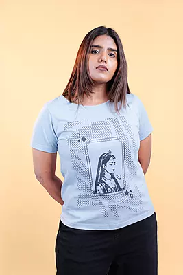 Women's Regular T-Shirt - Lite Blue
