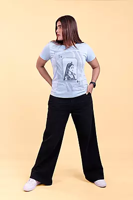 Women's Regular T-Shirt - Lite Blue