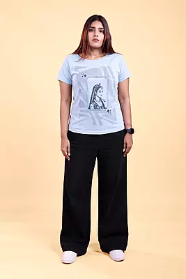 Women's Regular T-Shirt - Lite Blue