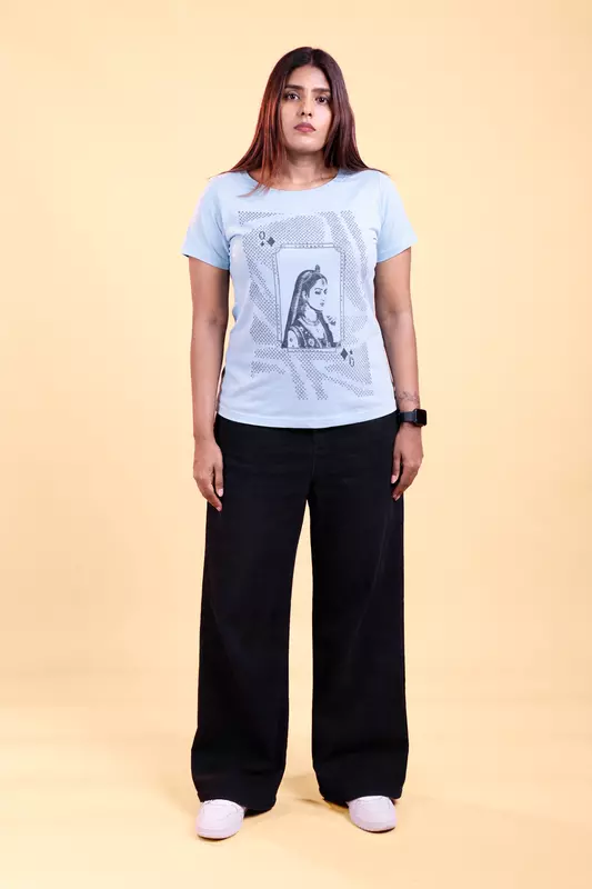 Women's Regular T-Shirt - Lite Blue