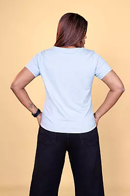 Women's Regular T-Shirt - Lite Blue