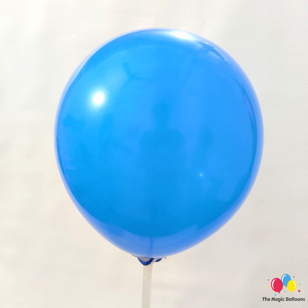 The Magic Balloons Store- Plain Red, Blue, and Pink Rubber/Latex Balloons- Balloons for Theme Party, Summer Camp, Birthday, Wedding, Photoshoot Decoration 80pcs – 181492