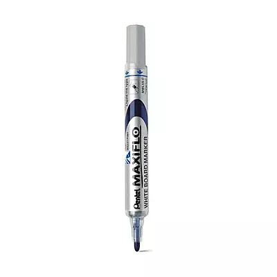 PENTEL MWL5M-A MAXIFLOW WHITEBOARD MARKER BULLET MEDIUM BLUE