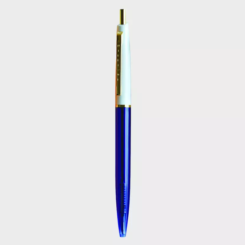 Anterique Oil-based Ballpoint Pen 0.5 White Blue