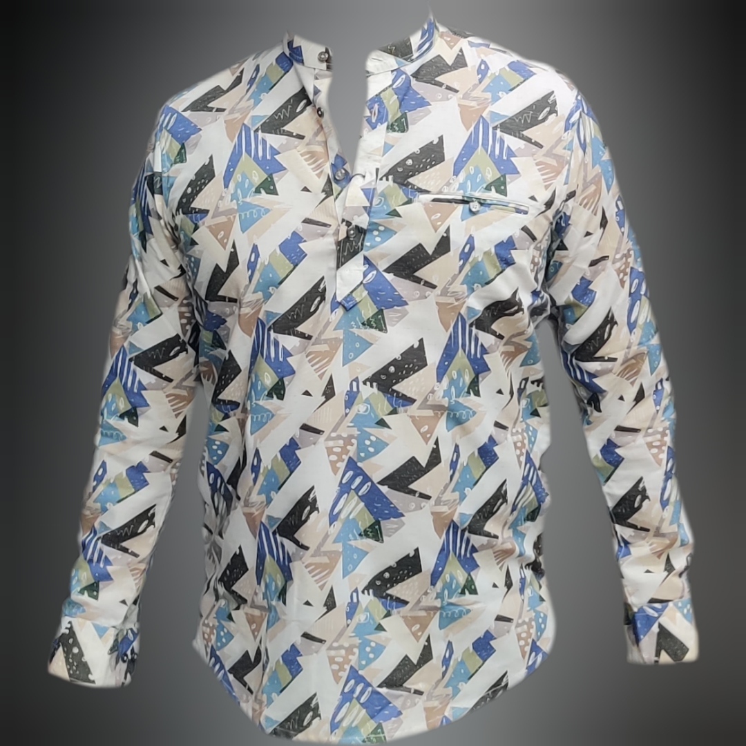 Printed Cotton Kurta