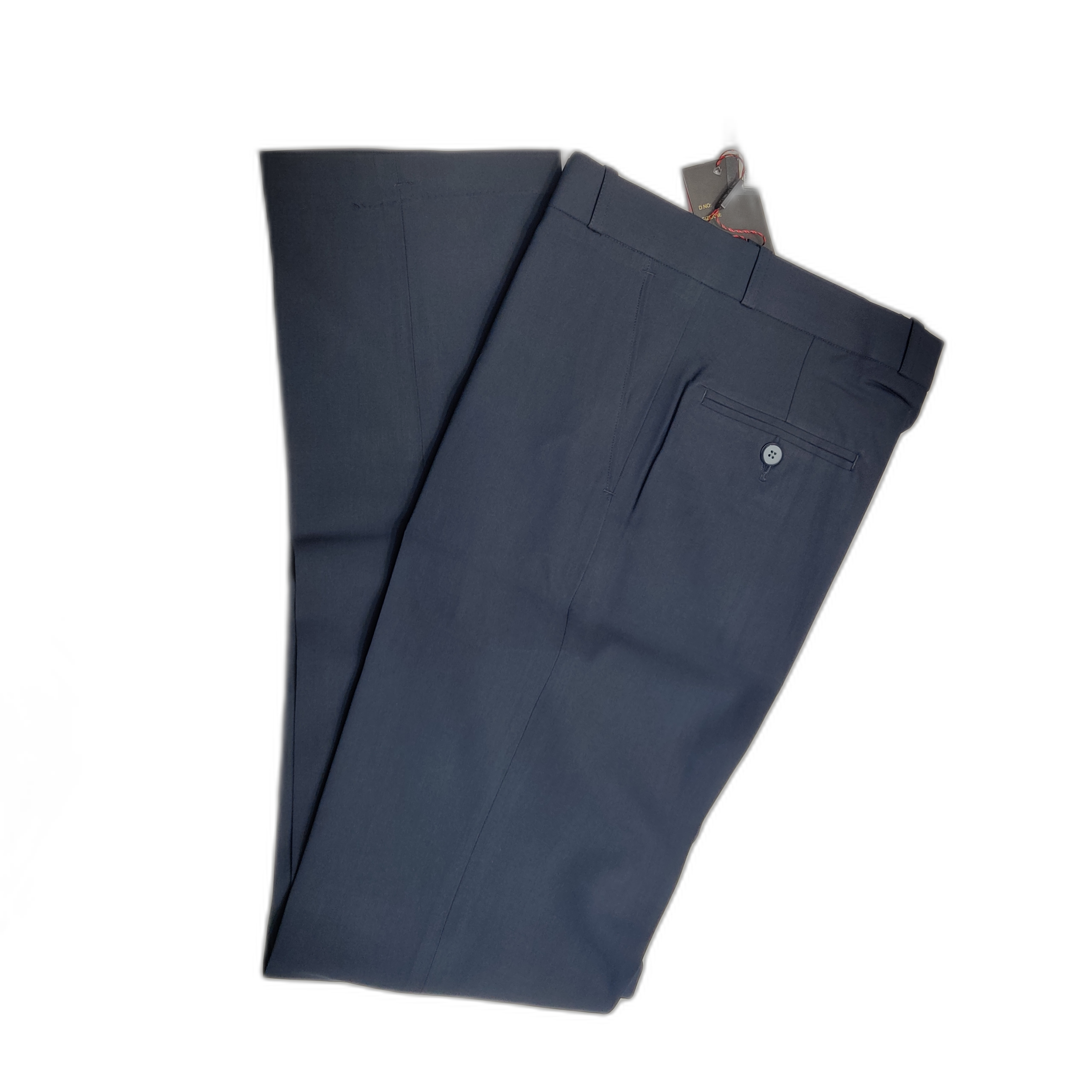 Blue Plain Pant