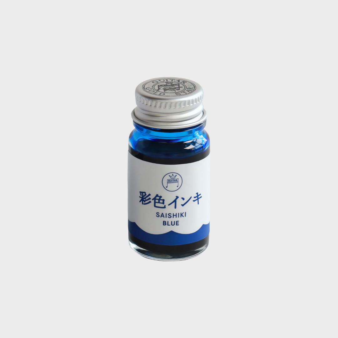 Teranishi Chemical | Ink | 12ml | Guitar | For Fountain Pen | Blue