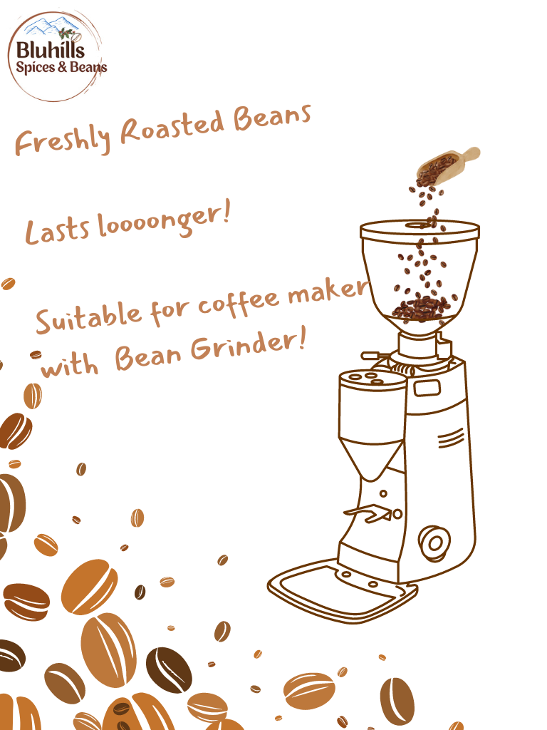 Bluhills Roaring Beans - premium coffee roasted