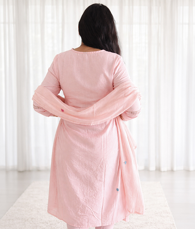 Blush Garden Kurta Set