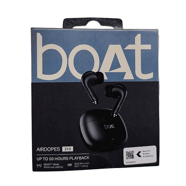 boAt Airdopes 213True Wireless Earbuds – Bluetooth Connectivity