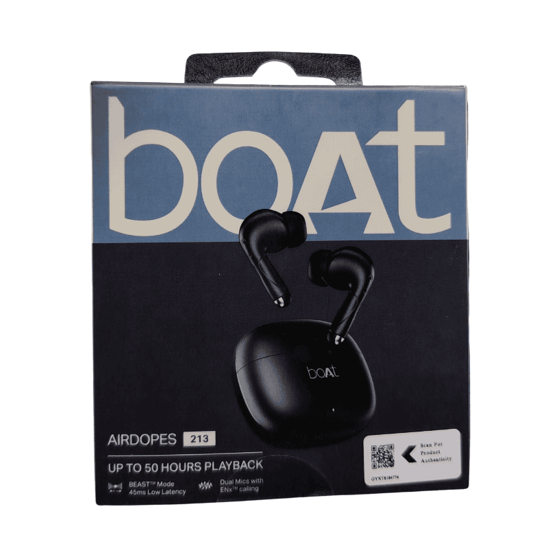 boAt Airdopes 213True Wireless Earbuds – Bluetooth Connectivity