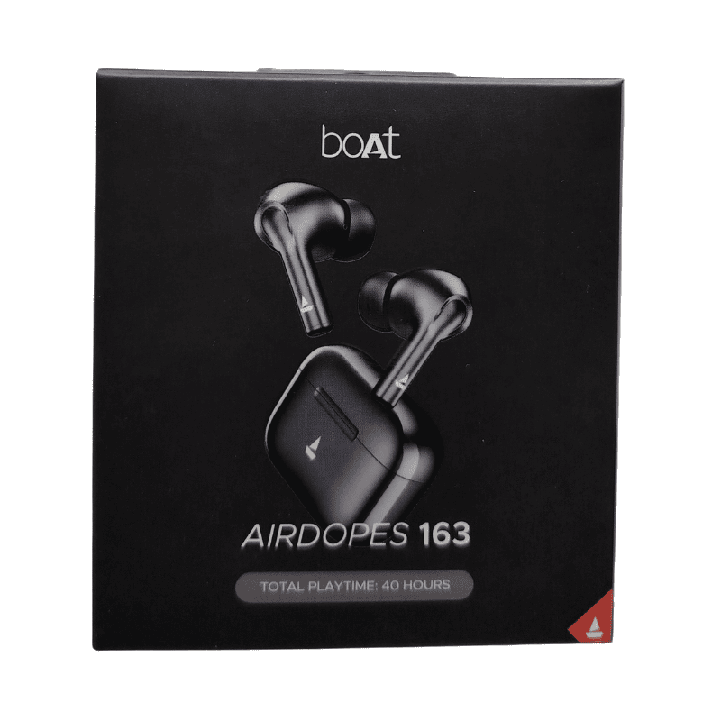 boAt Airdopes 163 True Wireless Earbuds – Bluetooth Connectivity