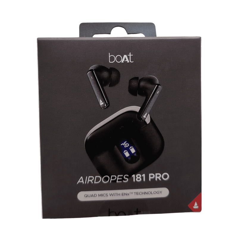 boAt Airdopes 181 Pro True Wireless Earbuds – Bluetooth Connectivity