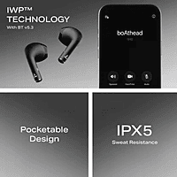 boAt Airdopes Alpha True Wireless Earbuds – Bluetooth Connectivity
