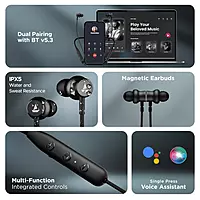 boAt Rockerz 110 Wireless Neckband Earphones – Bluetooth Connectivity