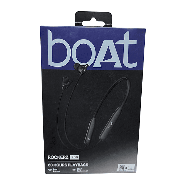 boAt Rockerz 200 Wireless Neckband Earphones – Bluetooth Connectivity