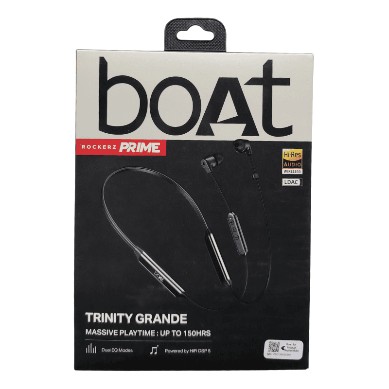 boAt Rockerz Prime Trinity Wireless Neckband – Bluetooth Connectivity