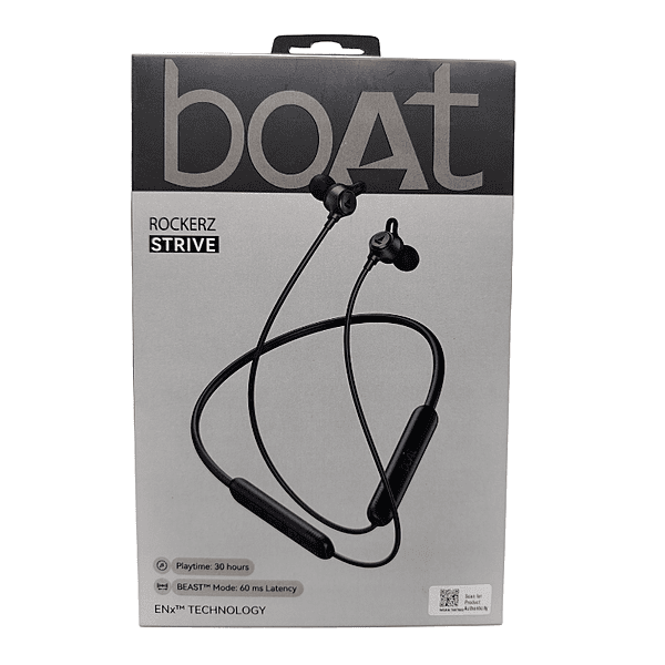 boAt Rockerz Strive Wireless Neckband – Bluetooth Connectivity